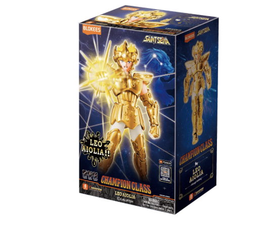 "BLK75003.-  Saint Seiya Champion Class Leo Aiolia"