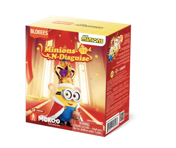 "BLK75600.-  Minions Mokoo 01 Minions-N-Disguise (CAJA DE 6 PZS)"