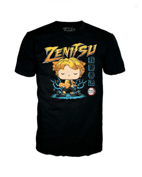 PLAYERA POP DEMON SLAYER ZENITSU (M)
