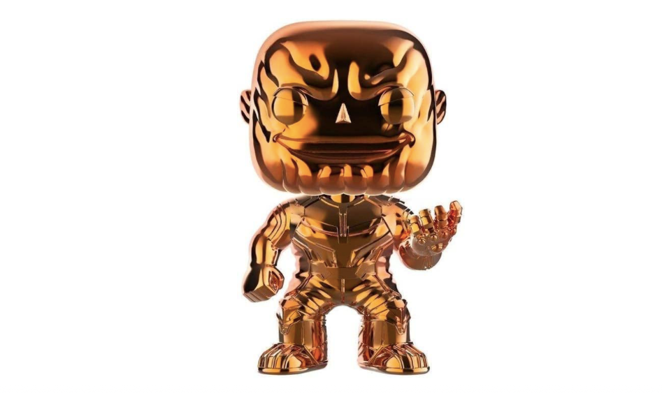 289.- POP! MARVEL - Thanos (Infinity War) (Orange Chrome)(EXCL TO WALMART)