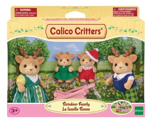 CC2058 - BL REINDEER FAMILY CALICO CRITTERS