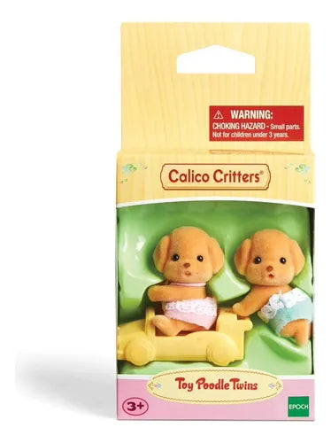 CC2144 - BL TOY POODLE TWINS CALICO CRITTERS