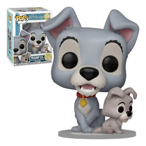 1554.- POP! DISNEY - Tramp with Puppy