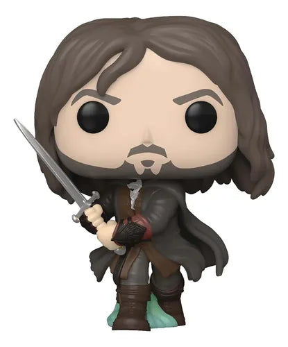 1444.- POP! MOVIES - Aragorn (GITD) SS