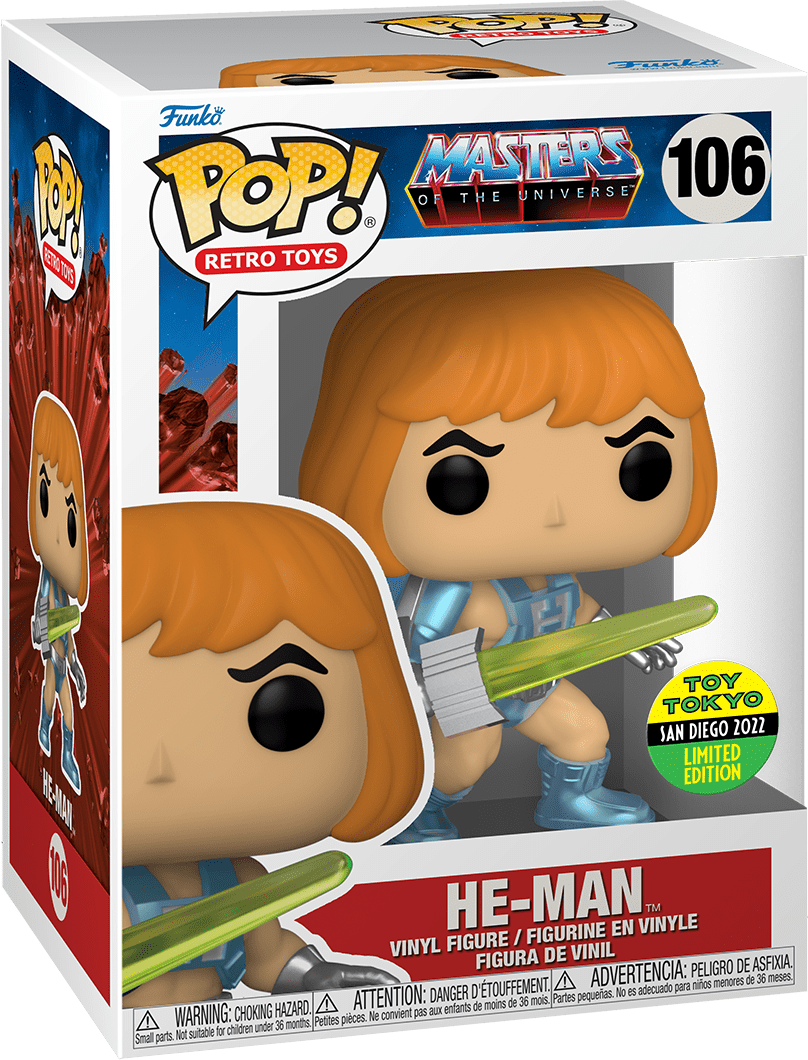106.- POP! RETRO TOYS - HE-MAN (EXCL.TO TOY-TOKIO SAN DIEGO 22')