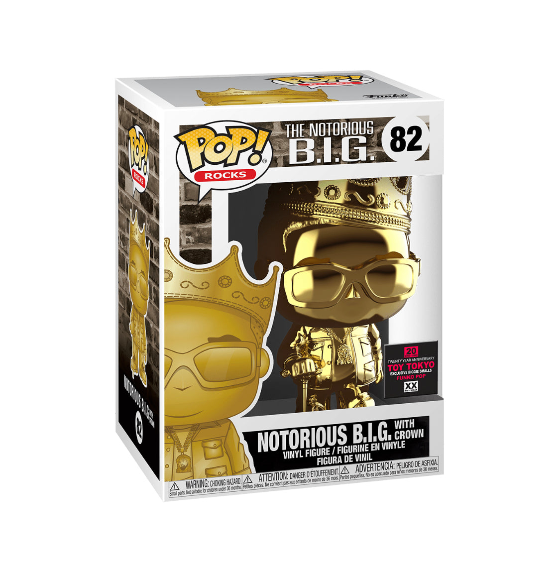 82.- POP! ROCKS - Notorious Big with Crown (Excl. To Biggie smalls)