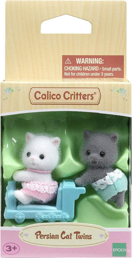 CC1866- BL PERSIAN CAT TWINS CALICO CRITTERS