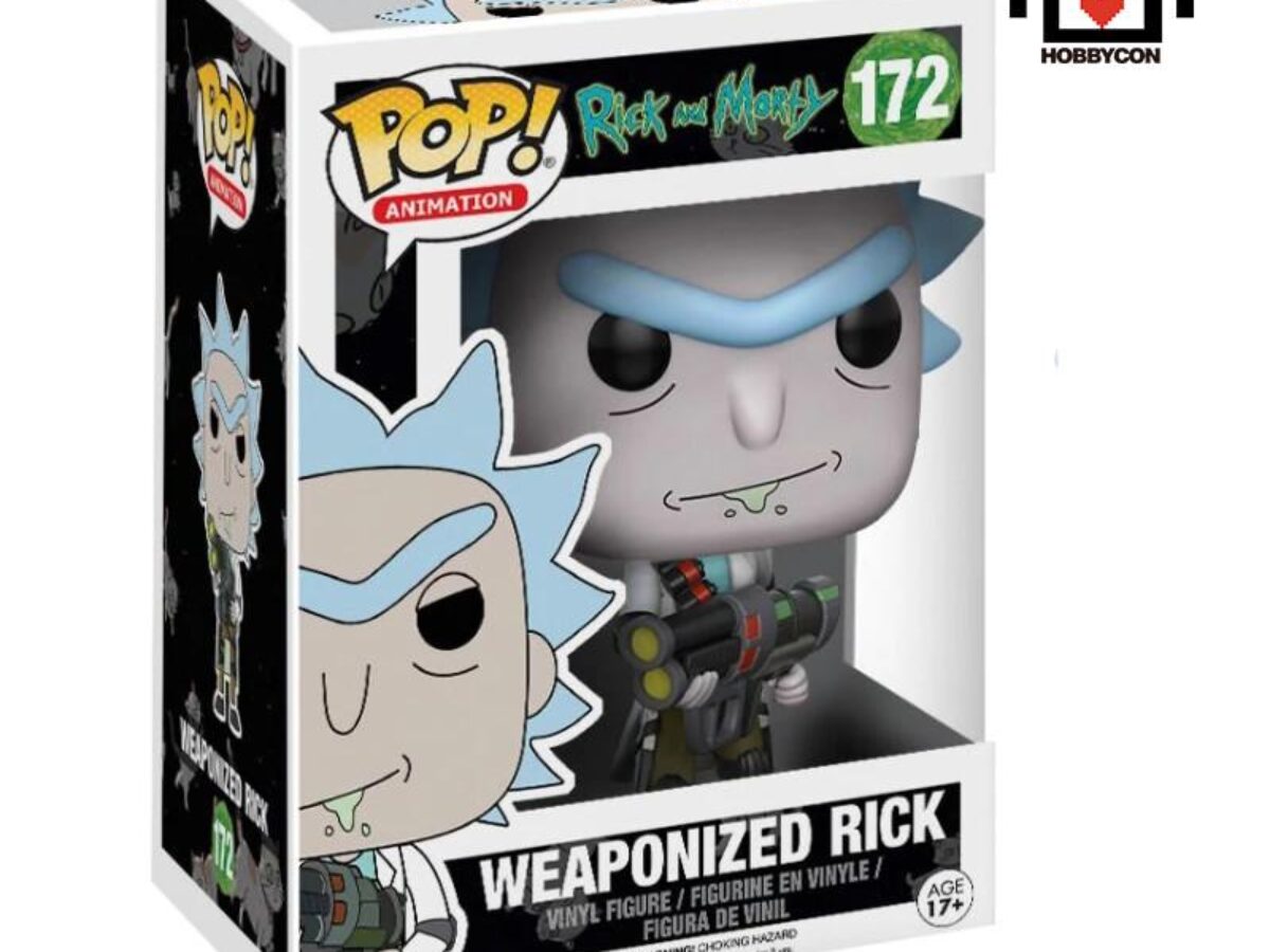 172.- POP! ANIMATION - Weaponized Rick
