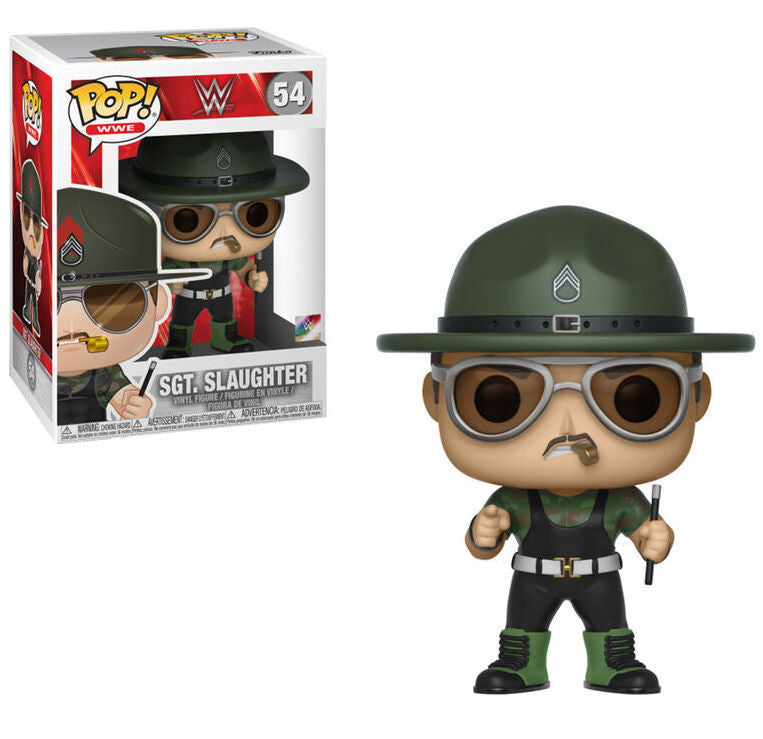 54.- POP! WWE - SGT. Slaughter