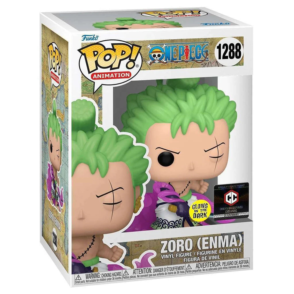 1288.- POP! ANIMATION - ZORO (ENMA) (EXCL TO CHALICE )