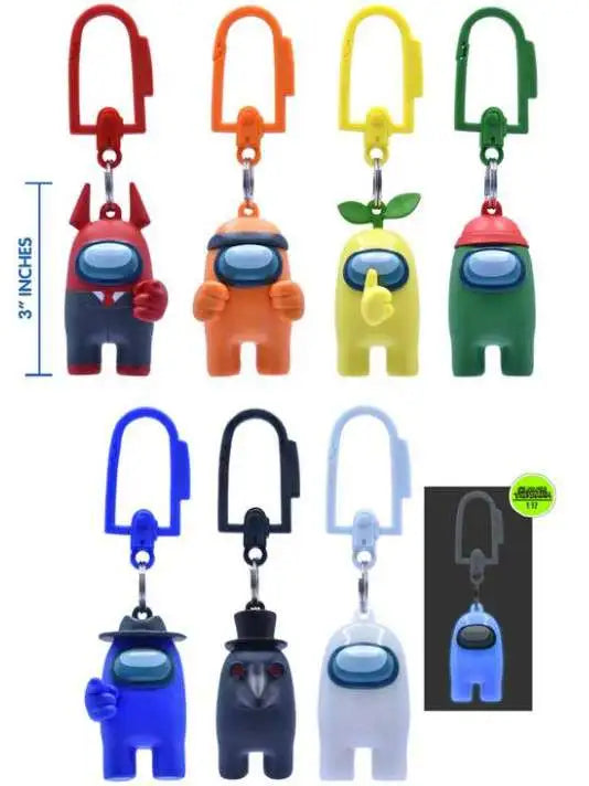 Among Us Backpack Clip Mystery BLIND BAG Figure SERIE 1