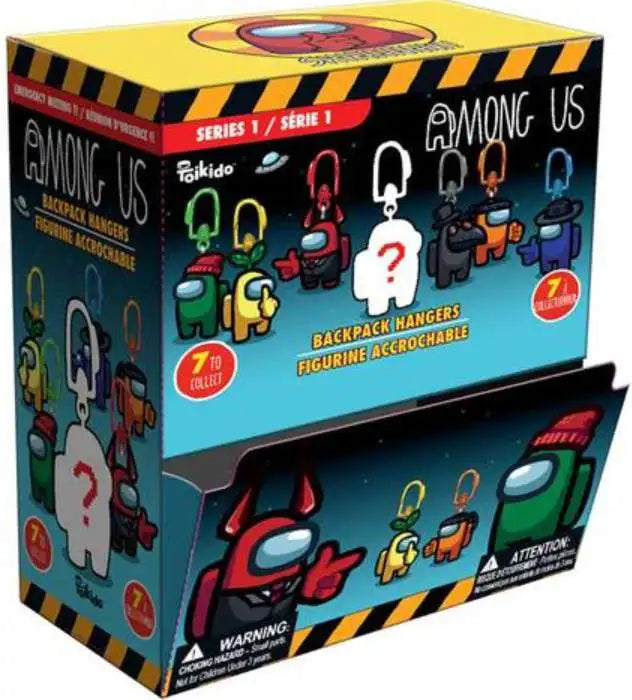Among Us Backpack Clip Mystery BLIND BAG Figure SERIE 1