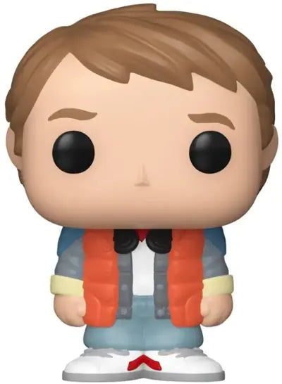 POP! BITTY - Marty McFly and Time Machine