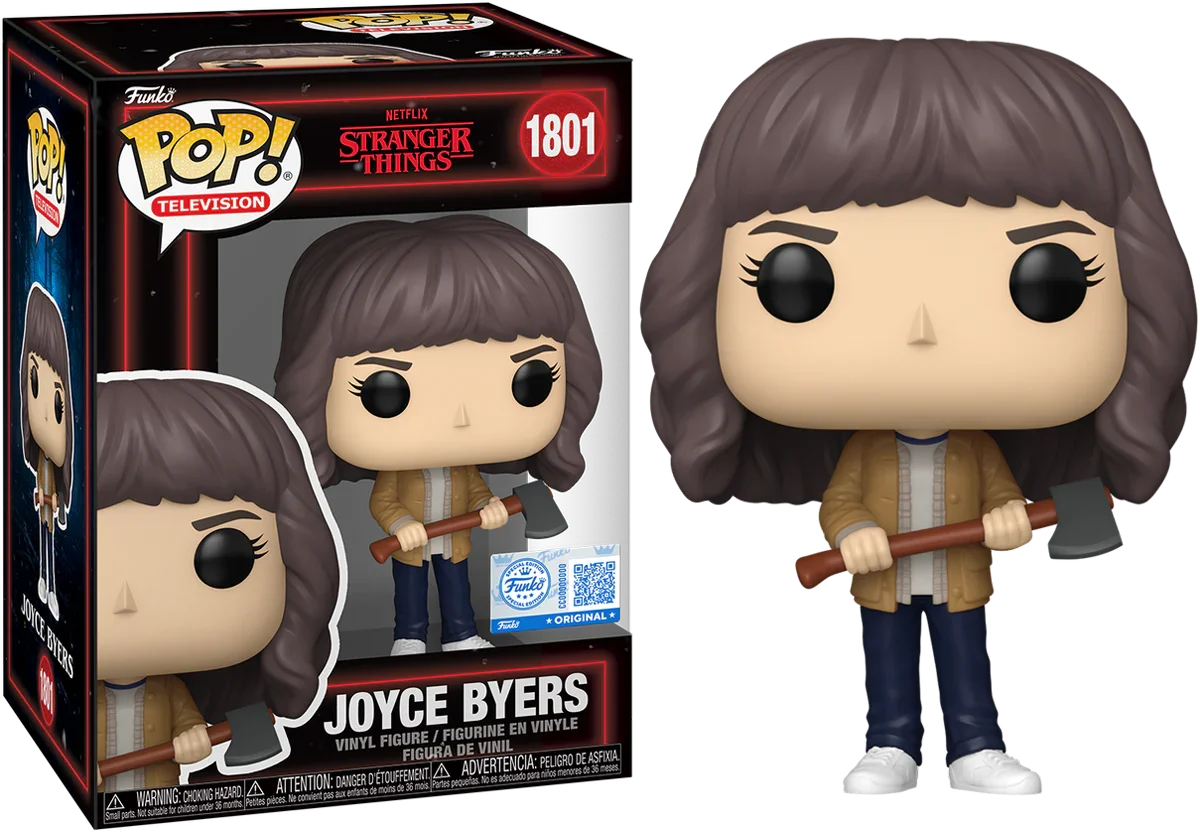 1801.- POP! TELEVISION - Joyce Byers with Axe(EXCL. To SE)