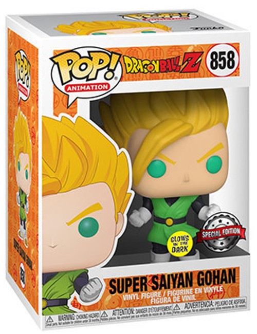 858.- POP! ANIMATION - Super Saiyan Gohan (GITD) (EXCL. TO SE)