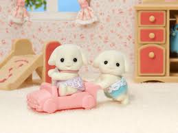 CC2160 - BL FLORA RABBITT TWINS CALICO CRITTERS