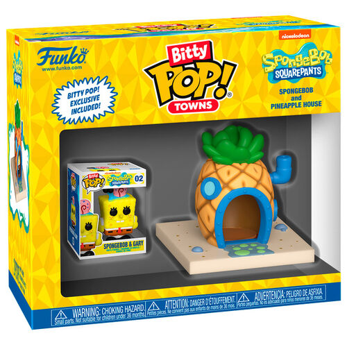 Funko Pop! Bitty Town: Spongebob - Spongebob and Pineapple House