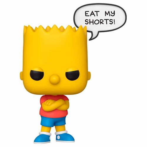 1742.- POP! TELEVISION - Bart with “Eat My Shorts” Speech Bubble (EXCL. TO SE)