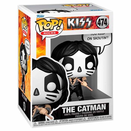 474.- POP! ROCKS - The Catman “you keep on shoutin'!” Speech Bubble