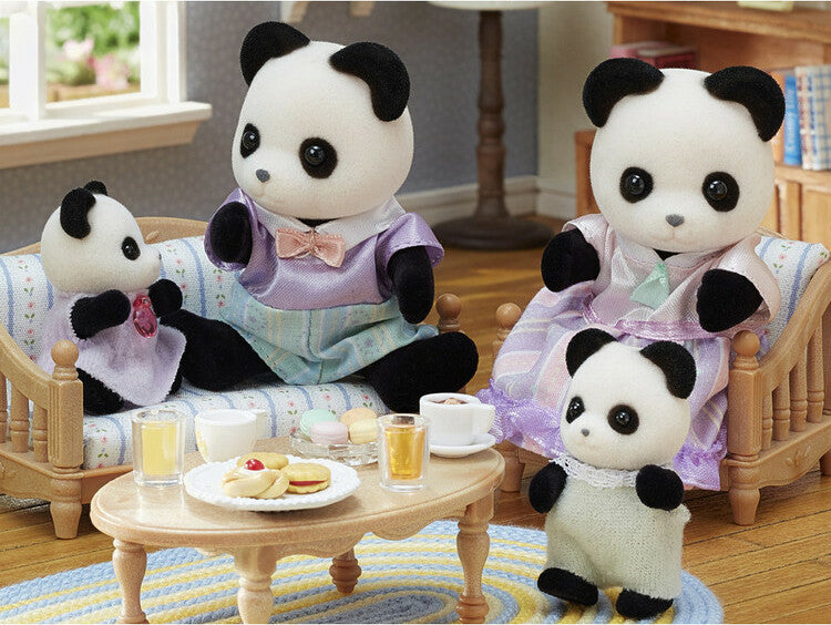 CC1940 - BL POOKIE PANDA FAMILY CALICO CRITTERS