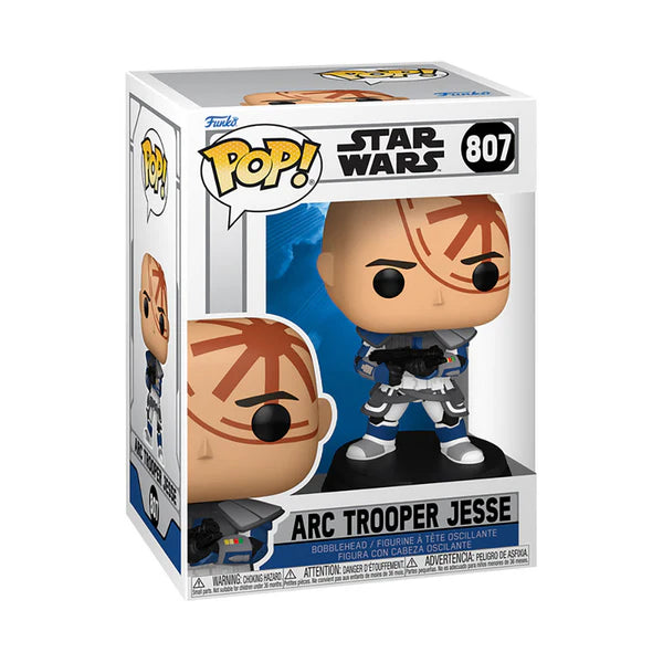807.- POP! STAR WARS -Arc Trooper Jesse Unmasked