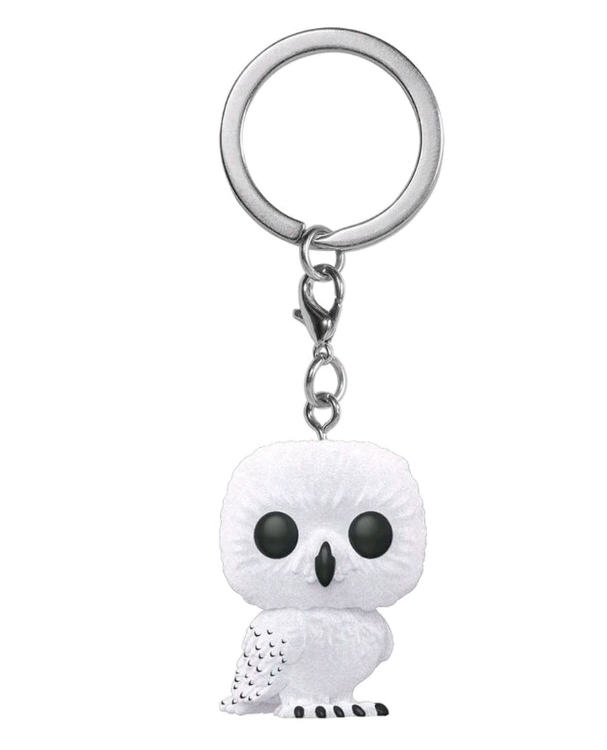 POP! KEYCHAIN HARRY POTTER -Hedwig (Flocked)
