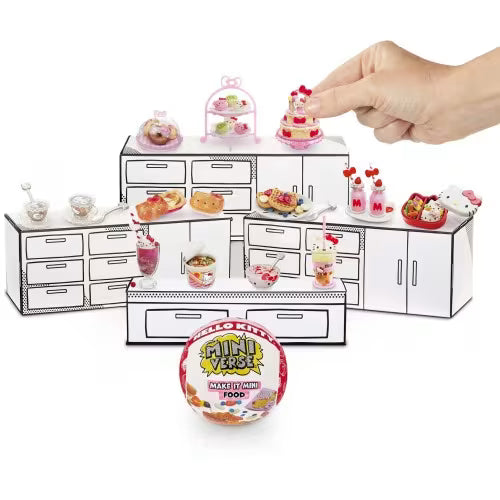 HELLO KITTY Set de Juego Sorpresa MINIVERSE Mini Food