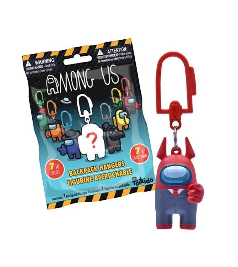 Among Us Backpack Clip Mystery BLIND BAG Figure SERIE 1