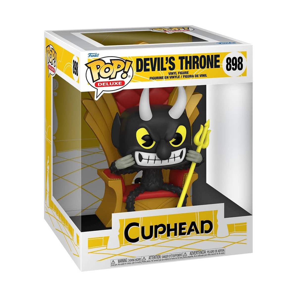 898.- POP! DELUXE - Cuphead Devil's Throne
