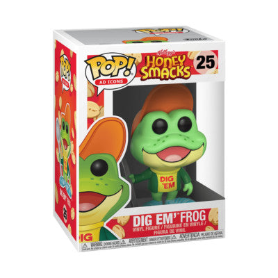 25.- POP! AD ICONS - Dig 'Em Frog