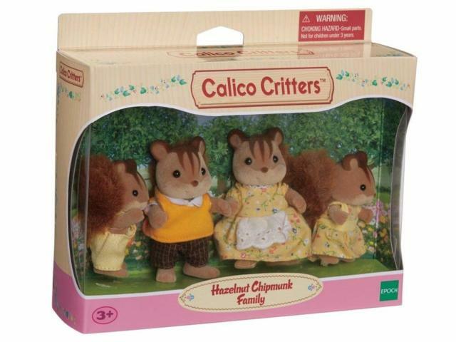 CC1480 - BL CHIPMUNK/SQUIRREL FAM CALICO CRITTERS