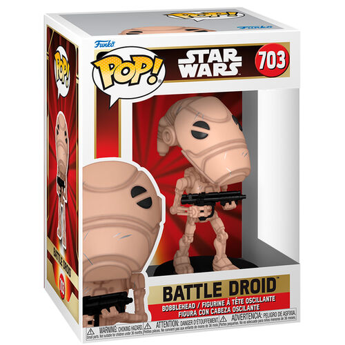 703.- POP! STARWARS - Battle Droid