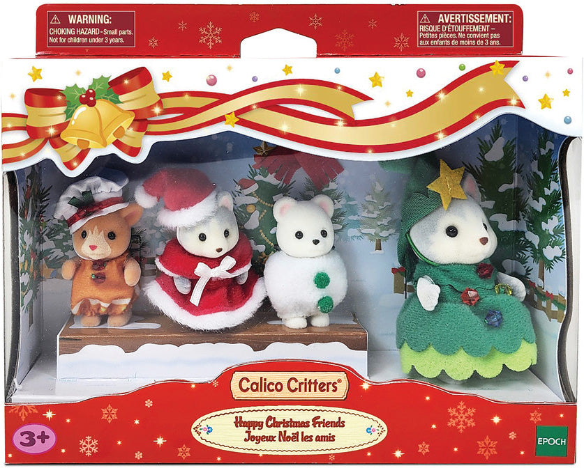 CC2081 - BL HAPPY CHRISTMAS FRIENDS CALICO CRITTERS