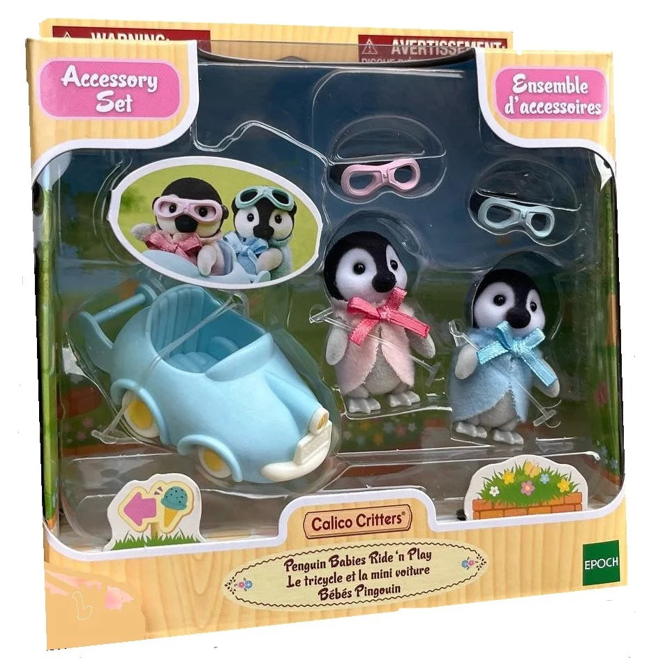 CC2063 - BL PENGUIN BABY RIDE N PL CALICO CRITTERS
