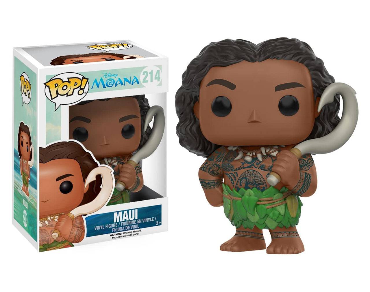 214.- POP! DISNEY - Maui (Hook on Shoulder)