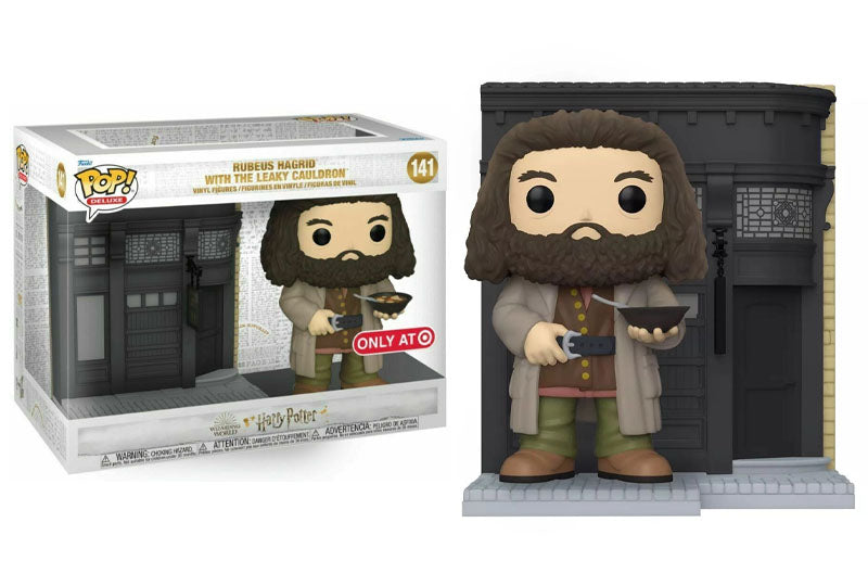 141.- POP! DELUXE - Rubeus Hagrid with the Leaky Cauldron (EXCL TO TARGET)