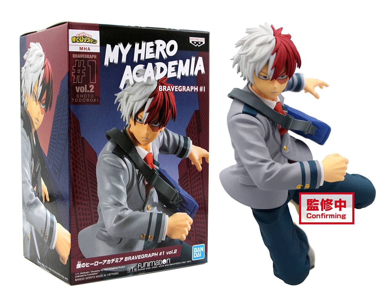 BANPRESTO My Hero Academia Bravegraph #1 Vol.2 Shoto Todoroki