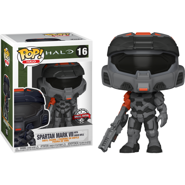 16.- POP! GAMES - Spartan Mark VII with Shock Rifle (EXCL TO. SE)