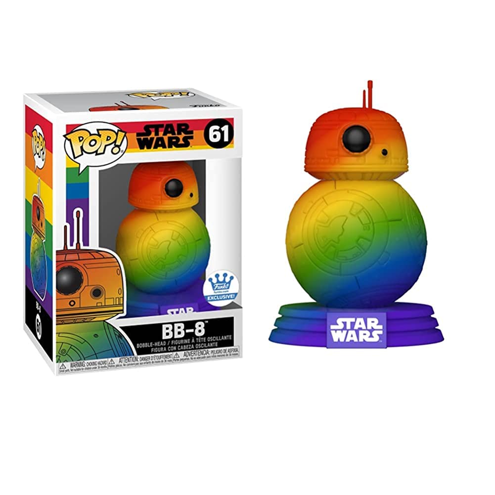 61. POP! STAR WARS - BB-8 (Rainbow) (EXCL. TO FUNKOSHOP)