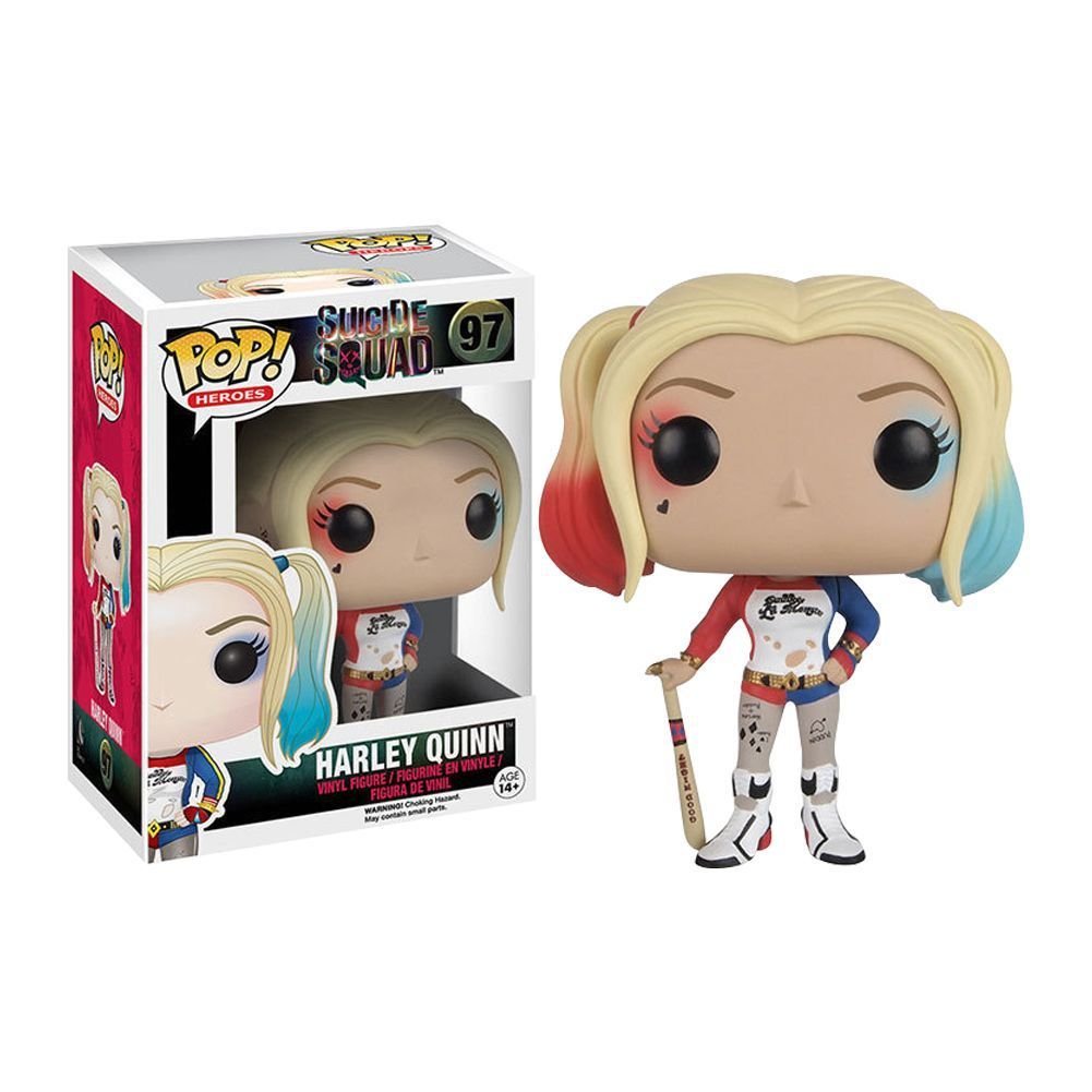 97.- POP! HEROES - Harley Quinn (Suicide Squad)