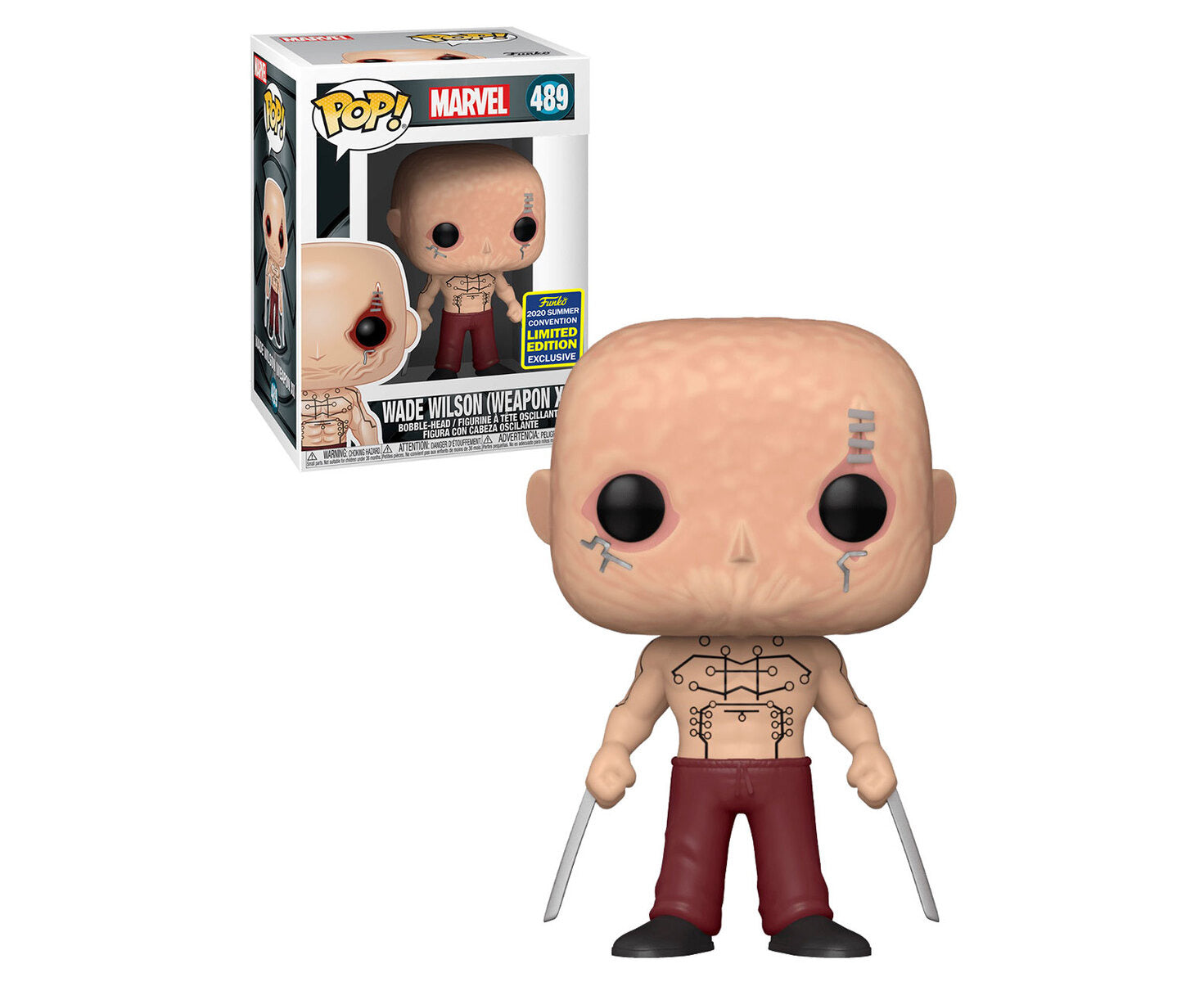 489.- POP! Marvel - Wade Wilson (Weapon XI) (EXCL. TO SUMMER CONVENTION)