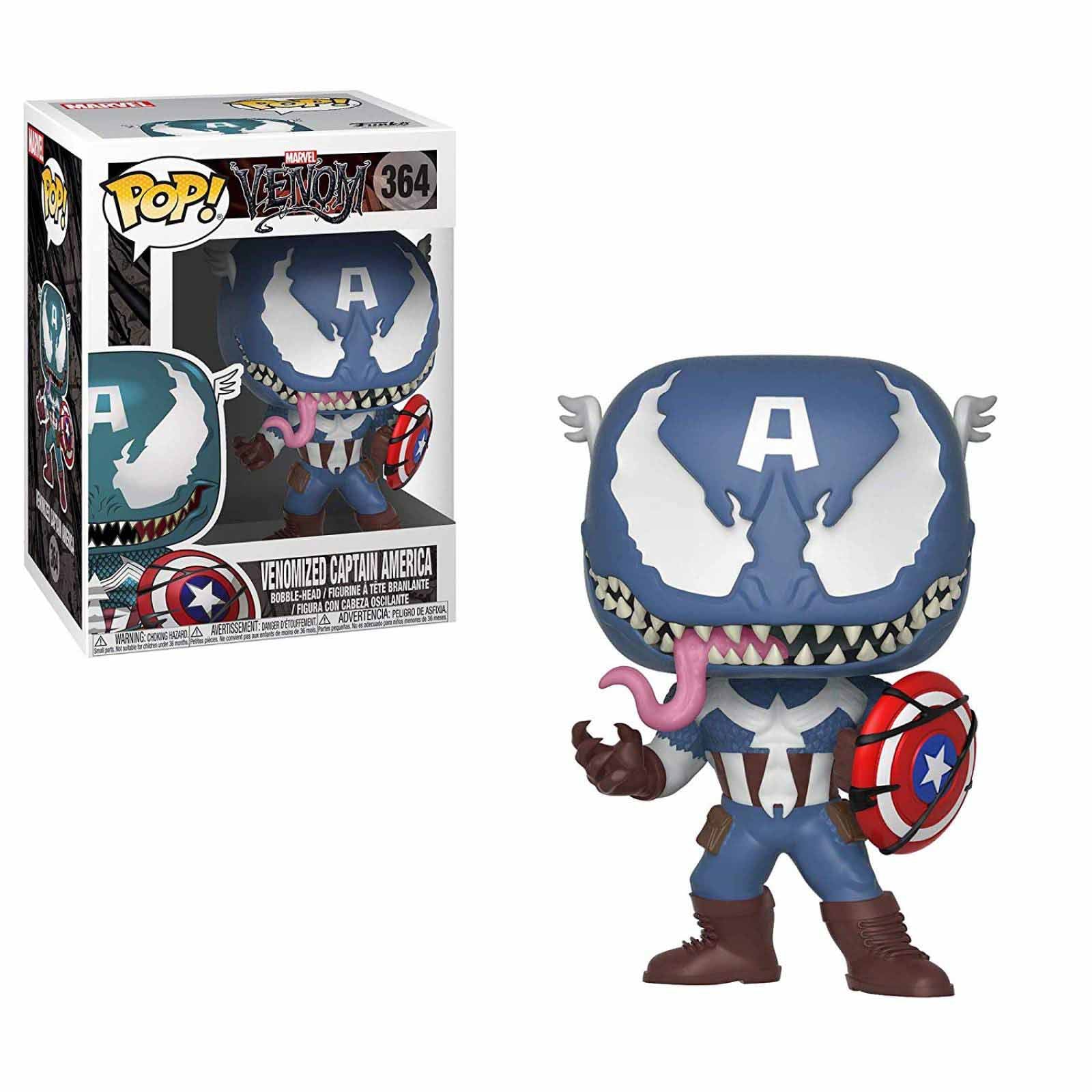 364.- POP! MARVEL - Venomized Captain America