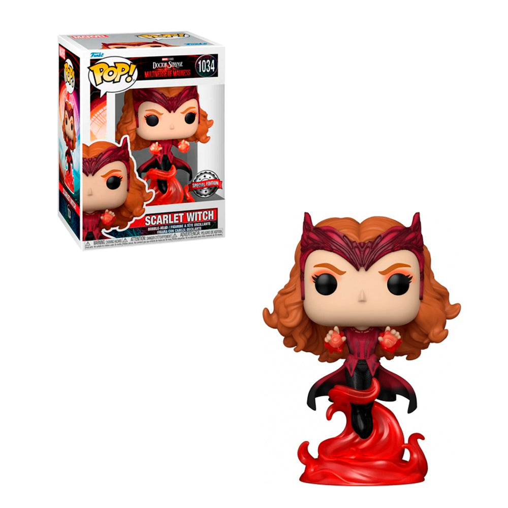 1034.- POP! MARVEL - Scarlet Witch with Chaos Magic (EXCL. TO SE)