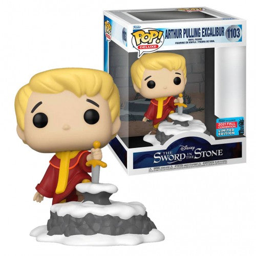 1103.- POP! DISNEY - Arthur pulling excalibur (2021 FALL CONVETION)