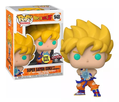 948.- POP! ANIMATION - Super Saiyan Goku With Kamehameha (Glow in the Dark) (EXCL. TO SE)