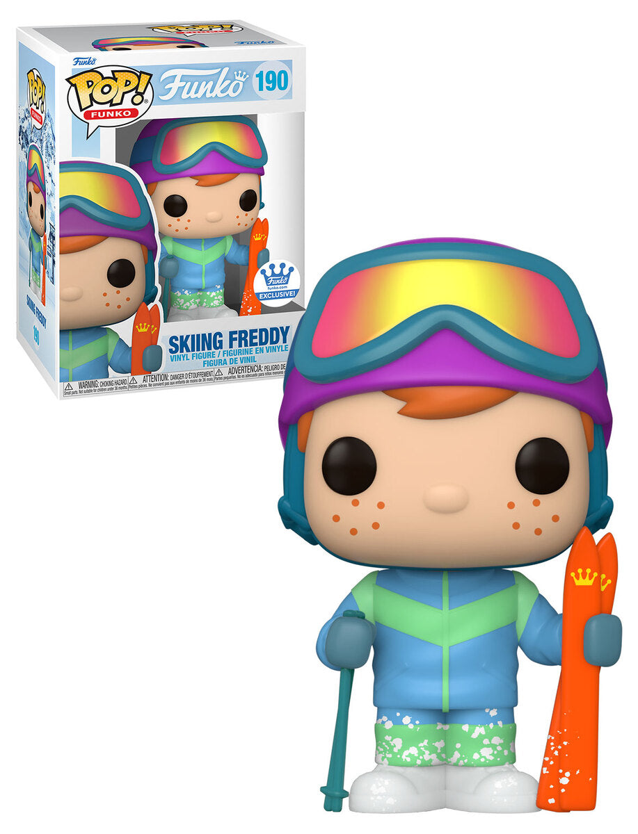 190.- POP! FUNKO -  Skiing Freddy (EXCL TO FUNKO)