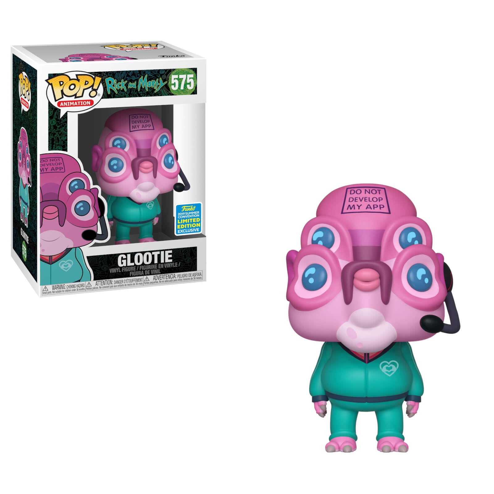 575.- POP! ANIMATION - Glottie (EXCL. TO SUMMER CONVENTION)