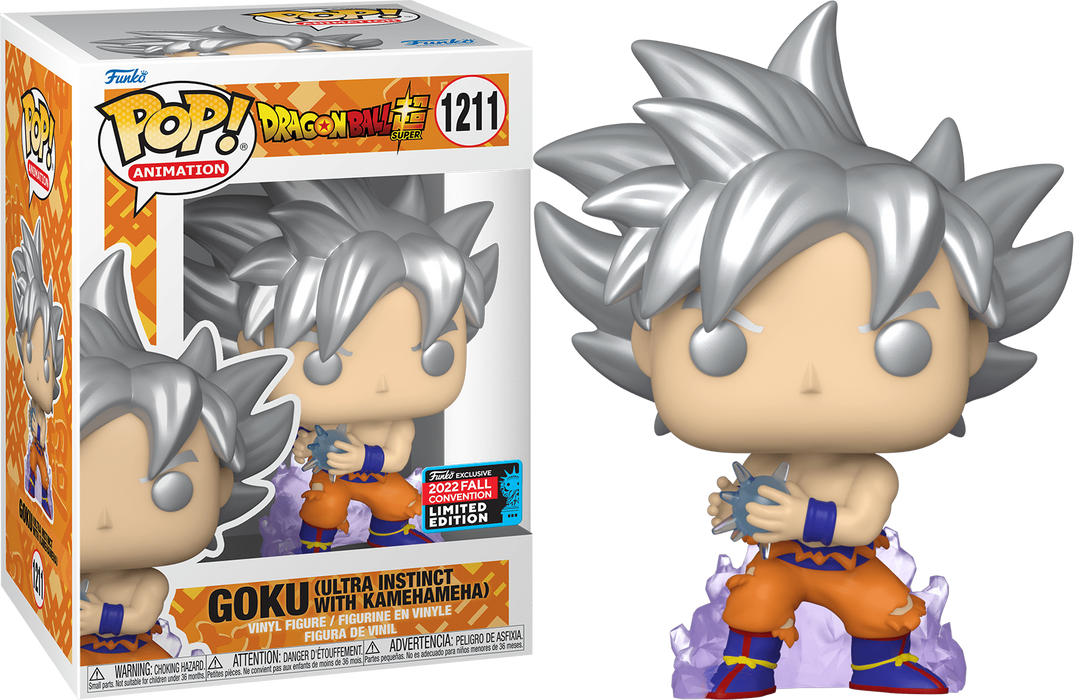 1211.- POP! ANIMATION - Goku (Ultra Instinct with Kamehameha) (EXCL. To Fall Convention)