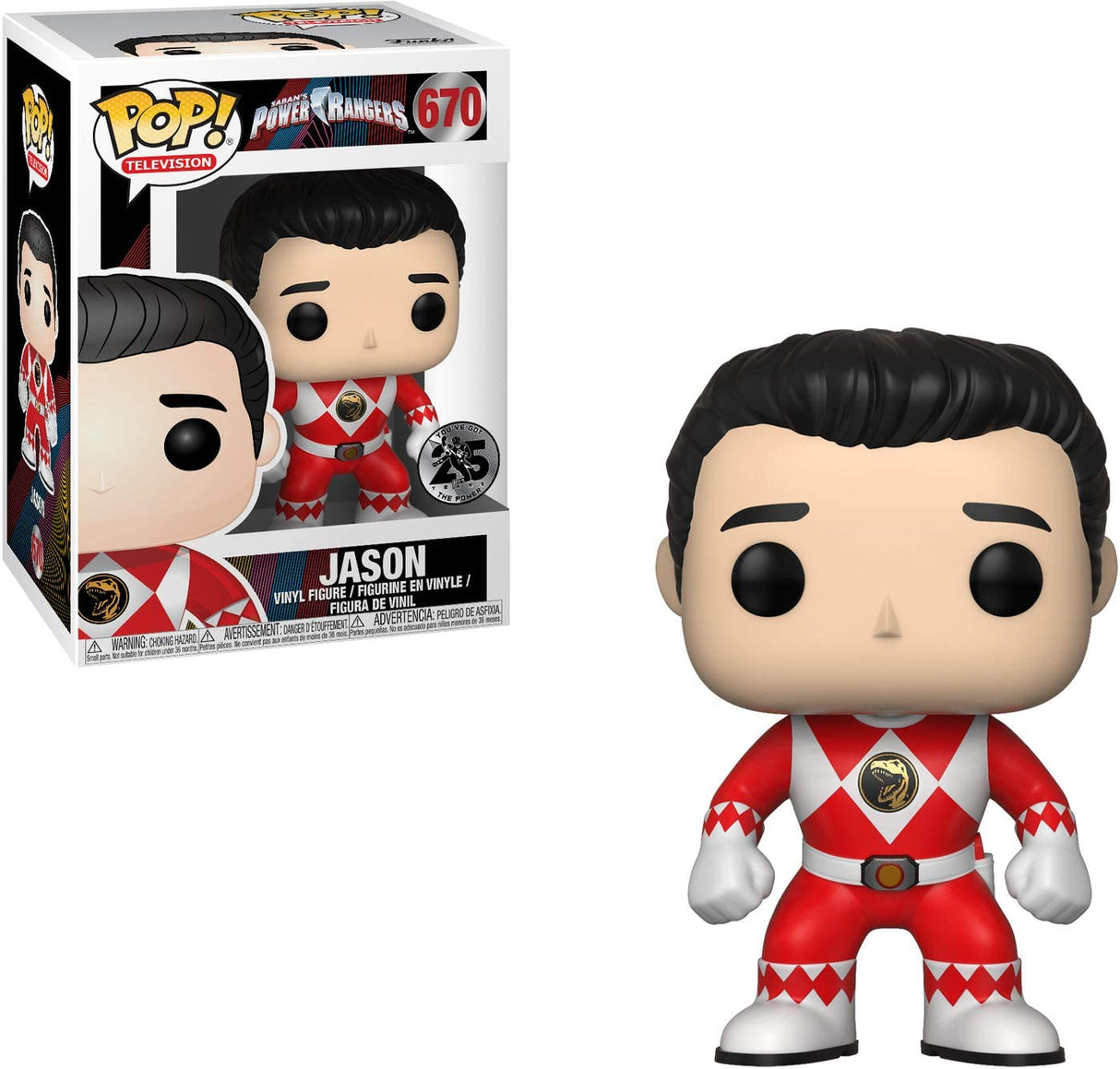 670.- POP! TELEVISION - Jason (Red Ranger)