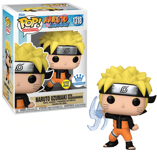 1318.- POP! ANIMATION - Naruto Usukami With Rasenshuriken GITD ( EXCL. TO FUNKOSHOP)